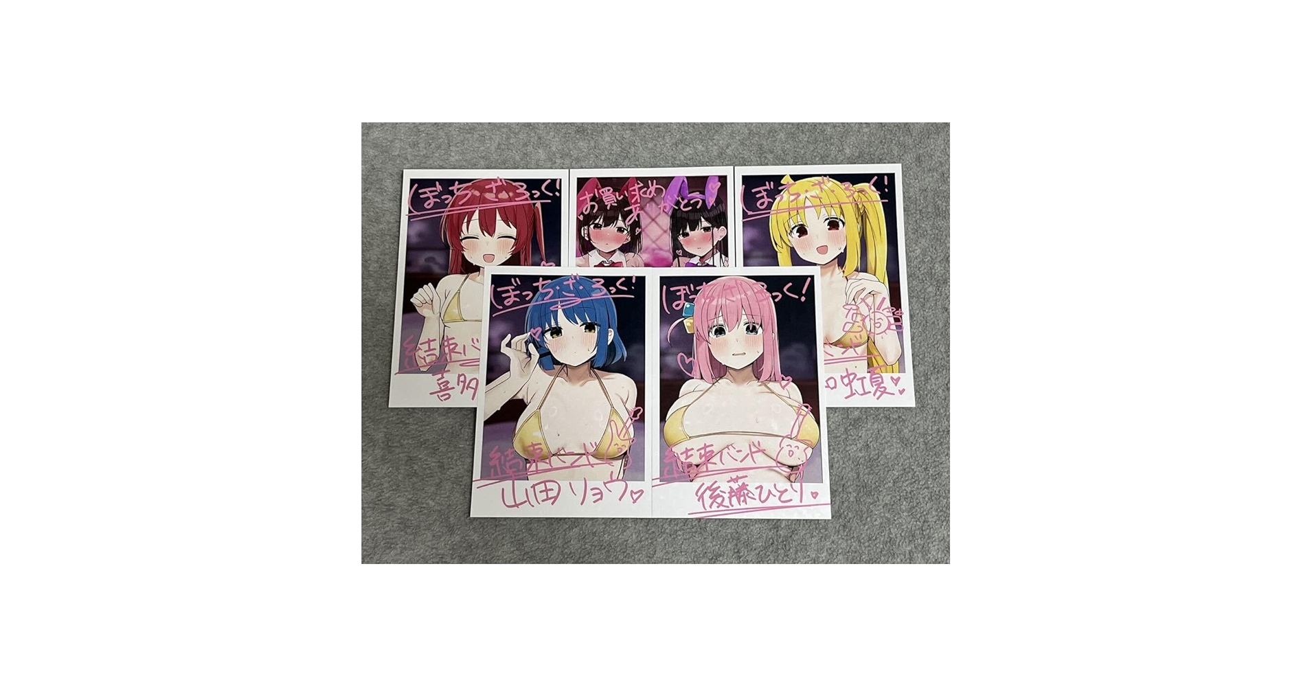 C104,C105ろうか 会場限定チェキ風イラストカード 結束バンドセット Amazon.co.jp: コミケ104 C104 ろうか 会場限定チェキ風イラスト